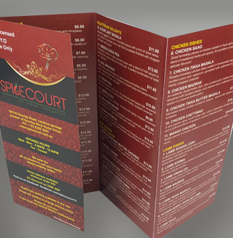 A4 Folded Leaflets 130gsm