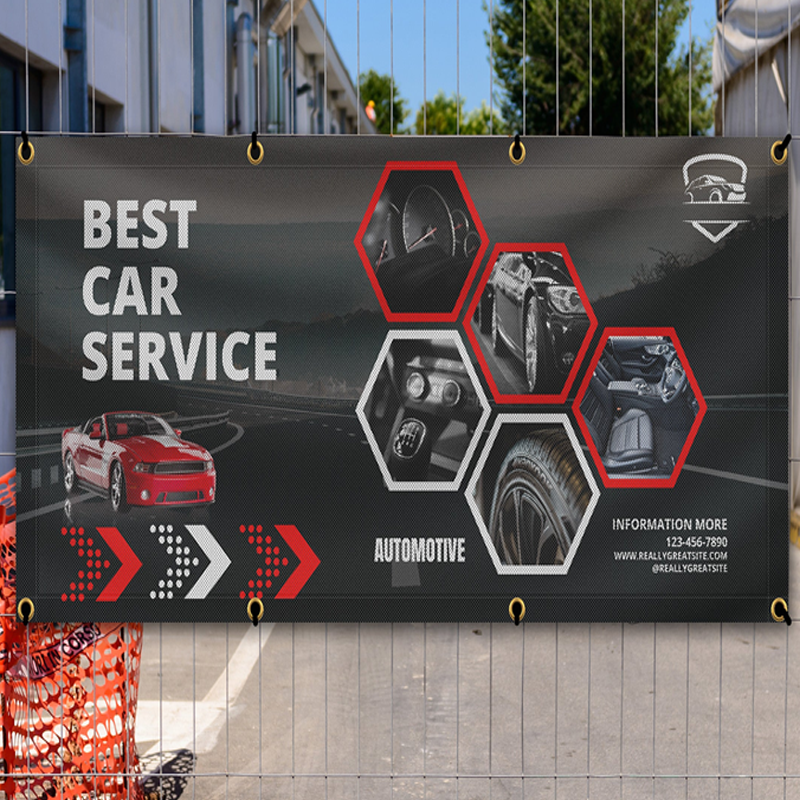 Mesh Banners