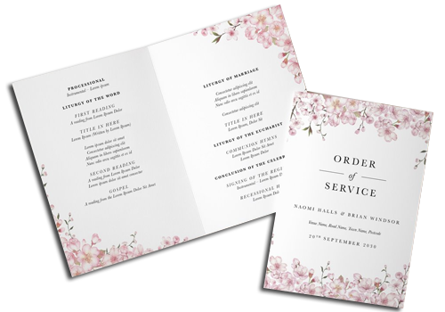 Order of service